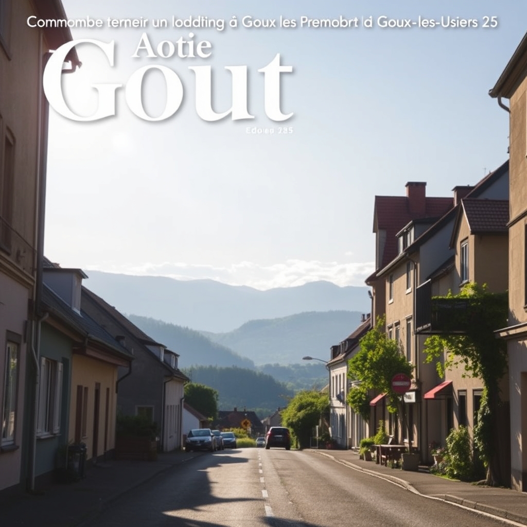 Photo : Trouvez votre logement à Goux les Usiers en 2026 : Guide complet